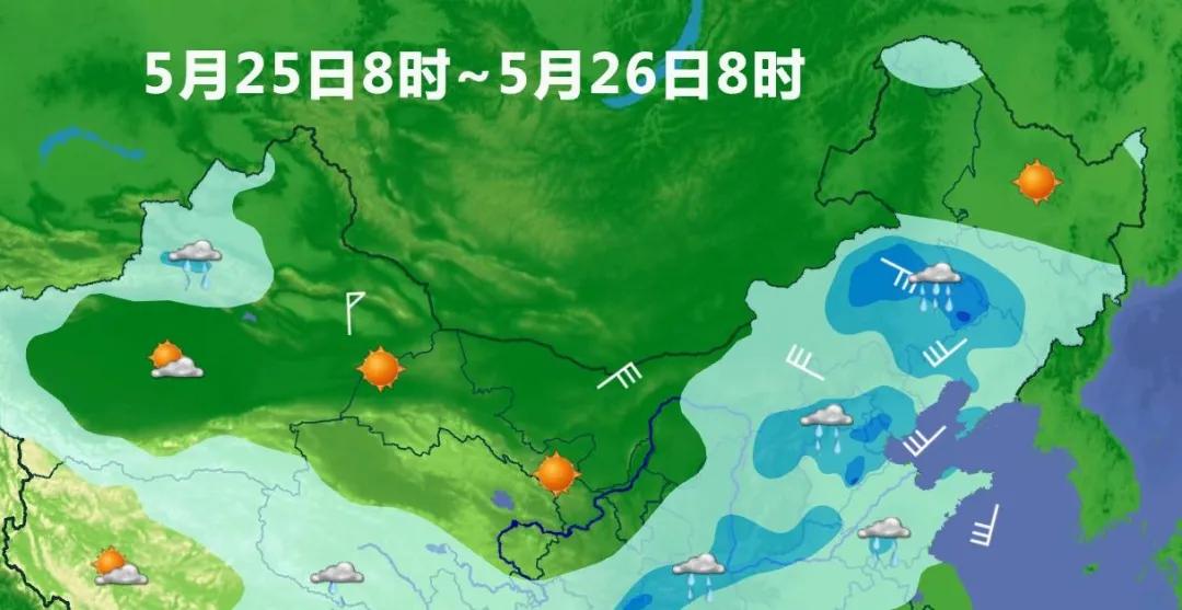 行别营乡天气预报更新通知