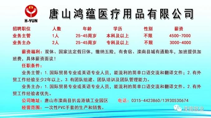 唐海县医疗保障局最新招聘信息及动态